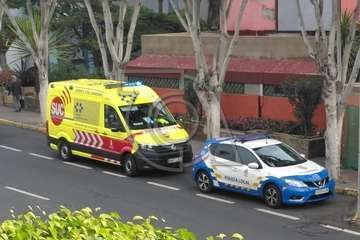 Un trabajador de las obras del Mercado Mercado sufre un percance/TA.